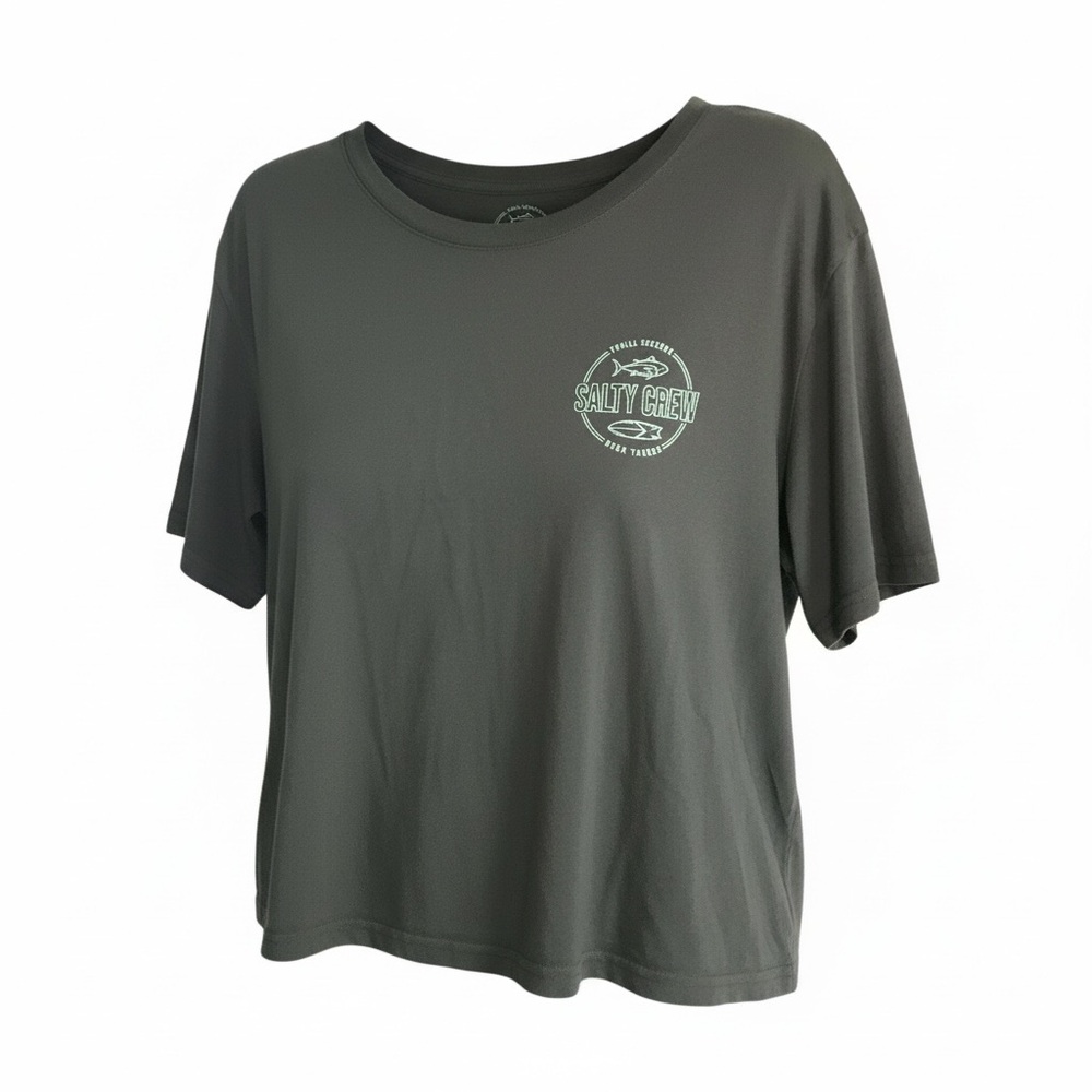 Salty Crew Women's Charcoal Tee